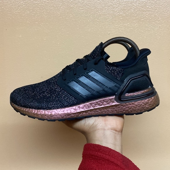 Adidas UltraBoost 20 PrimeBlue Black Signal Pink - Picture 3 of 17